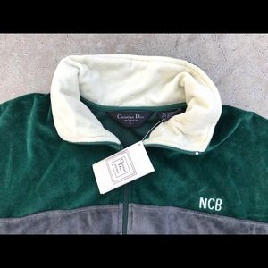 christian dior velour sweatsuit